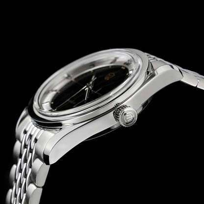 Watchdives WD1954 Arctic Classic 36mm Watch VH31 Sweep Second Movement 316L Stainless Steel Watches Sapphire Crystal Luminova