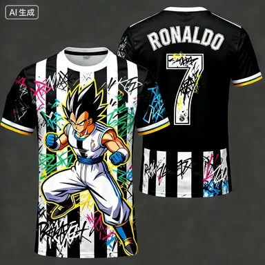 2026 New Arrivals Dragon Ball Z Goku Vegeta Special Edition Football Jersey Ronaldo No.7 Football T-shirt Fan Special Jersey top