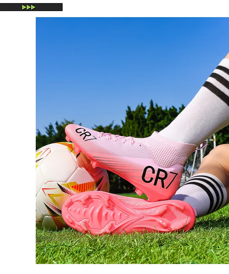 New Men Football Boots Hot Sale Professional Futsal High-Quality Soccer Shoes Cleats Women Unisex Ultralight TF/FG Sneakers