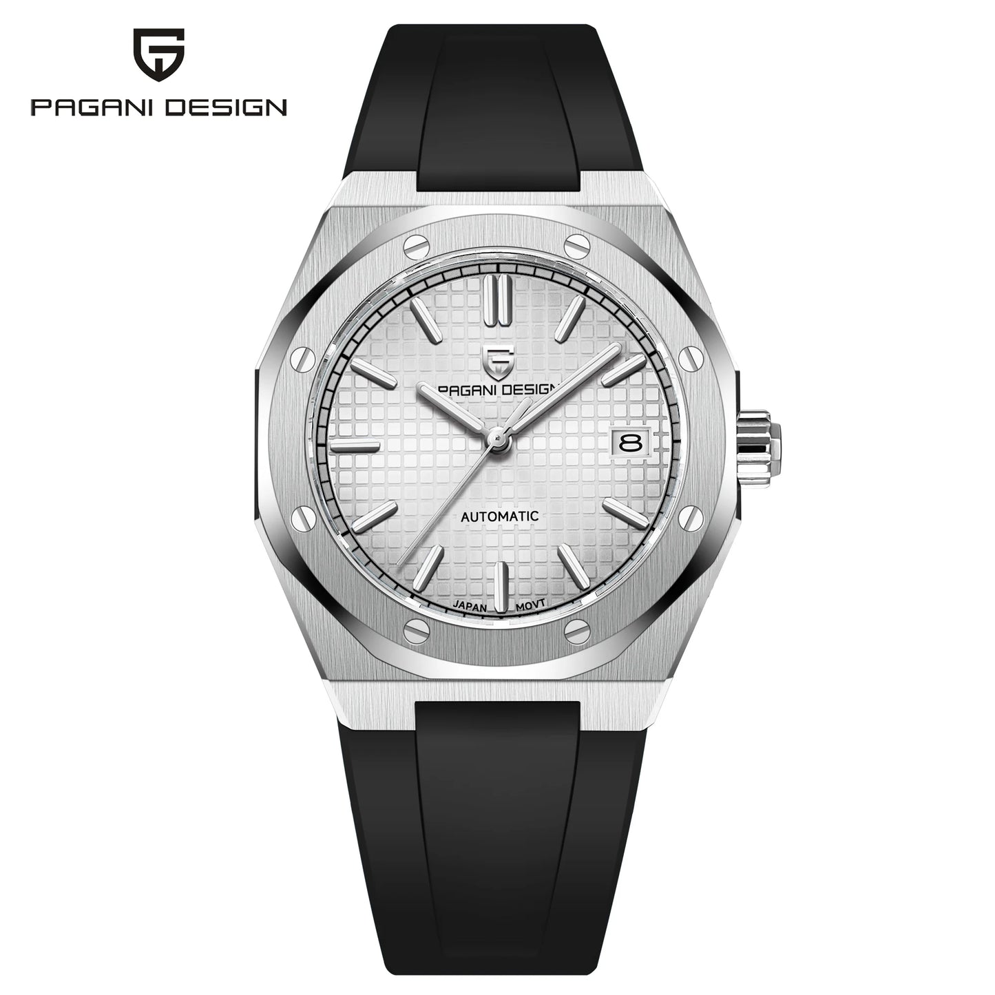 PAGANI DESIGN 2026 Top Brand Men Watch 8215 Military Sports Automatic Mechanical Watches Waterproof Stainless Steel reloj hombre