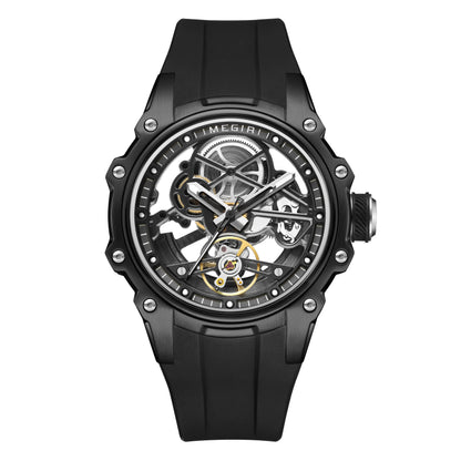 MEGIR Fashion Men's Full Automatic Watches Hollow Out Luminous Sports Mechanical Watch Waterproof Wristwatches Reloj Hombre 2243