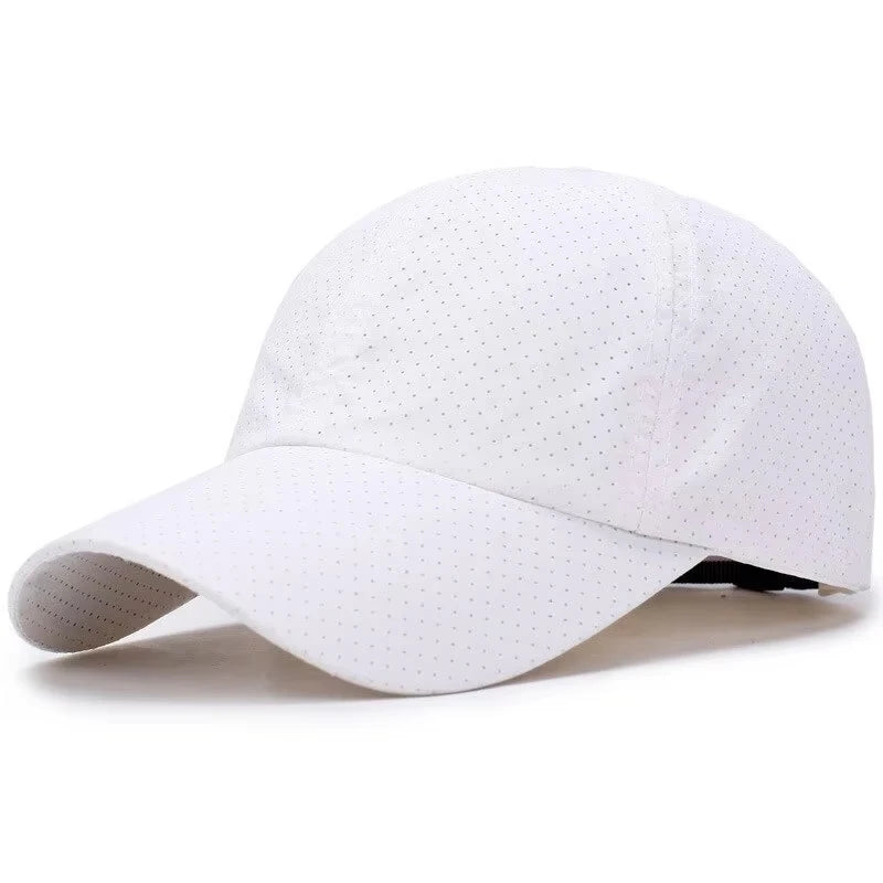 Hat til mænd, forår/sommer, ensfarvet mesh-kasket, baseballkasket til kvinder, efterår, koreansk udgave, solbeskyttelseshue, mesh, åndbar kasket med skygge