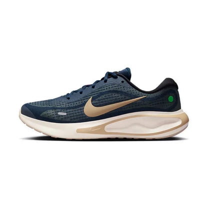 Nike Journey Run: Pohodlné, univerzálne, priedušné a ľahké nízke bežecké tenisky pre mužov – modré FN0228-403