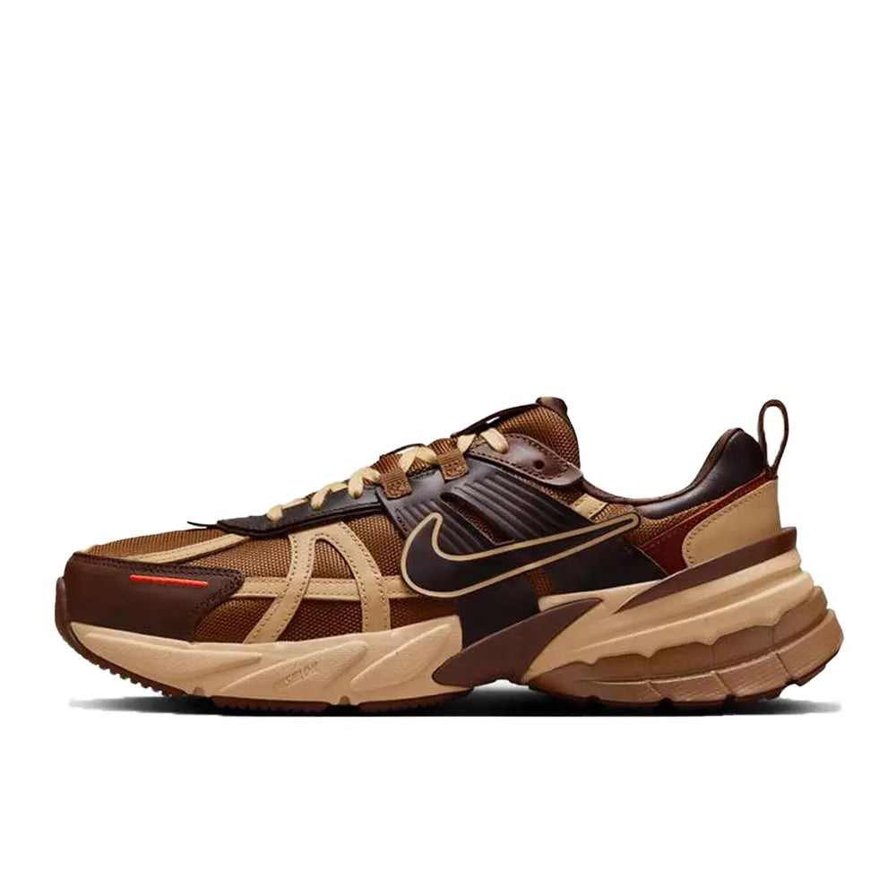 Nike V2K Run – меки, удобни и дишащи ниски маратонки за бягане, унисекс, кафяви, HQ3445-222