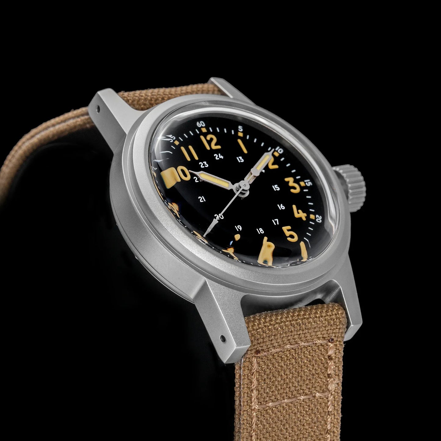 THORN Retro Military Watch 36mm Watch Made of NH35A Movement SHY-043 Sport Watch Unisex Men's and Women's Luxury