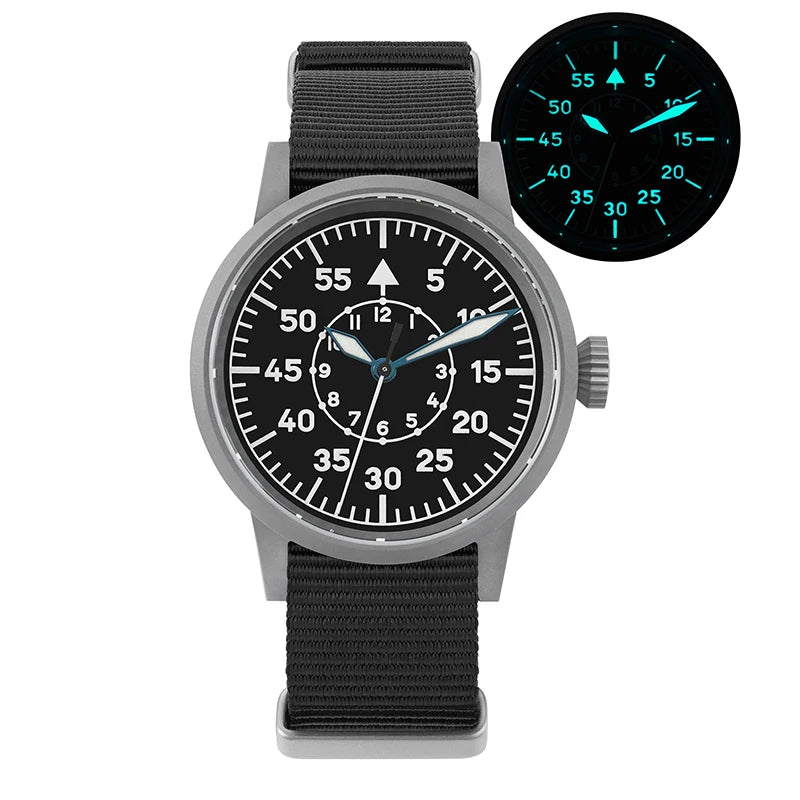 Militado ML10 Quartz Watch VH31 Sweeping Second Movement Sapphire Crystal BGW9 Luminous 10Bar Waterproof 36.9mm Vintage Watches