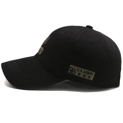 Four Seasons Hats Men's Trendy Hats Korean Casual Hats Spring and Autumn Outdoor Sunhats Camouflage Sunscreen Men's Baseball Caps
