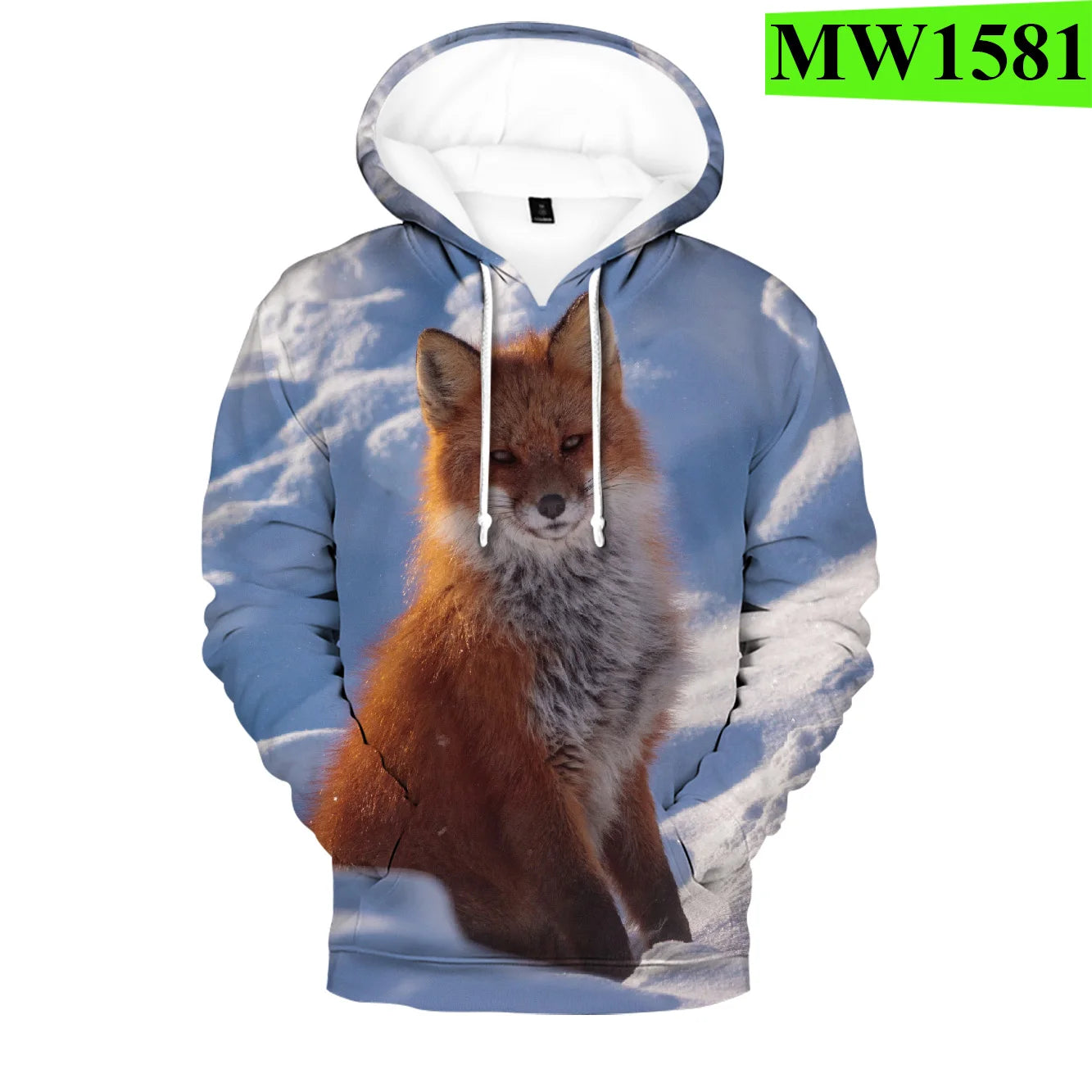 Hip Hop Popular Novelty Comfortable Fox 3D Print Hoodies Sweatshirts Men/Women Sweatshirt Adult/Child Casual Pullovers