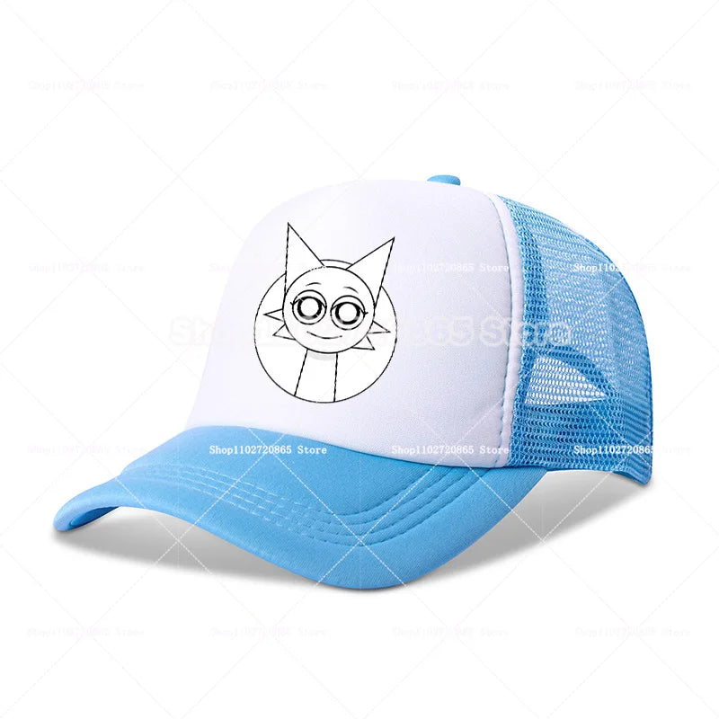 Cappellino da baseball Sprunkis: semplice, alla moda, sportivo, casual, copricapo popolare, cappellini con personaggi anime, cappellino estivo per proteggersi dal sole, regalo di compleanno
