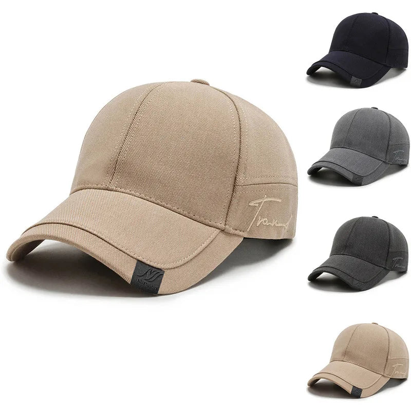 Schnelltrocknende Sonnenkappe für Damen, Outdoor-Freizeit-Sportmütze für Herren, Baseballkappe in Übergröße (60–65 cm), verstellbare Sonnenblende, Schirmmütze