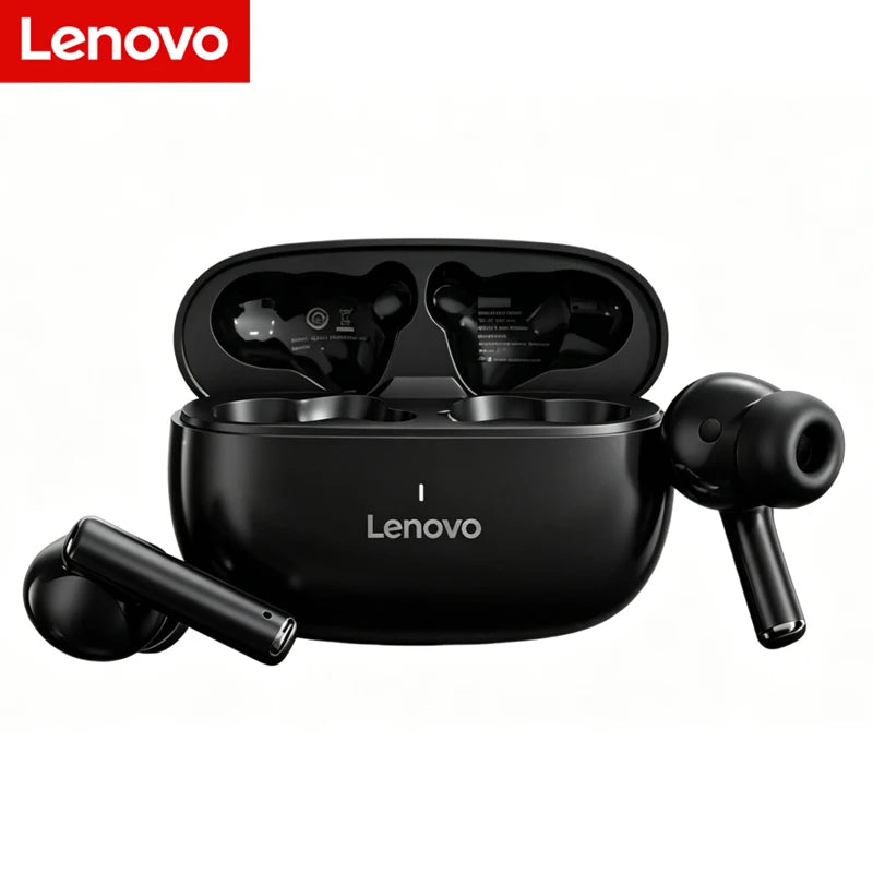 Lenovo TA210 – écouteurs sans fil Bluetooth, microphone intégré, Port de chargement, isolation du bruit, casque confortable sur l'oreille, C, nouveau
