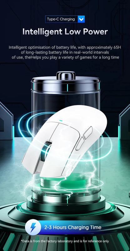 ATTACK SHARK X11 Gaming Mouse and X11 SE Wireless Mouse 22000 DPI, PAW3311 Sensor, BT/2.4G/Wired, 59g Lightweight, 2000W Clicks