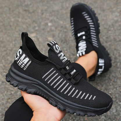 Non-Slip Men's Summer Sneakers Comfortable Breathable Couple Running Shoes Women Tennis Sports Shoe White Walking Man Sneakers