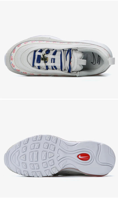 Sapatilhas desportivas Nike AIR MAX 97 genuínas para mulher, de cano baixo, com amortecimento Air, DC4013-001