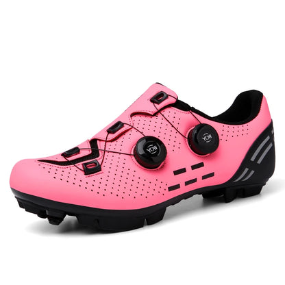 Sapatos de Ciclismo de Alta Qualidade para Homem SPD Autoencaixe Estrada Bicicleta Desporto Sapatos de Ciclismo MTB de Montanha Antiderrapantes para Mulher 36-47
