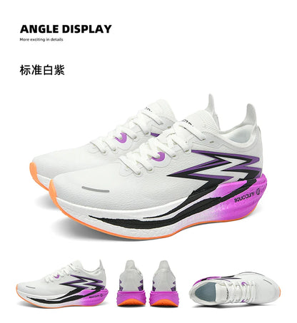 Nuove scarpe da running con piastra in carbonio per maratona, da uomo e donna, sportive, traspiranti, leggere, comode, antiscivolo e casual