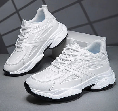 Nouvelles chaussures rehaussantes pour hommes, augmentation invisible de la taille de 10 cm, respirantes, augmentation de la taille de 8 cm, chaussures de sport en maille