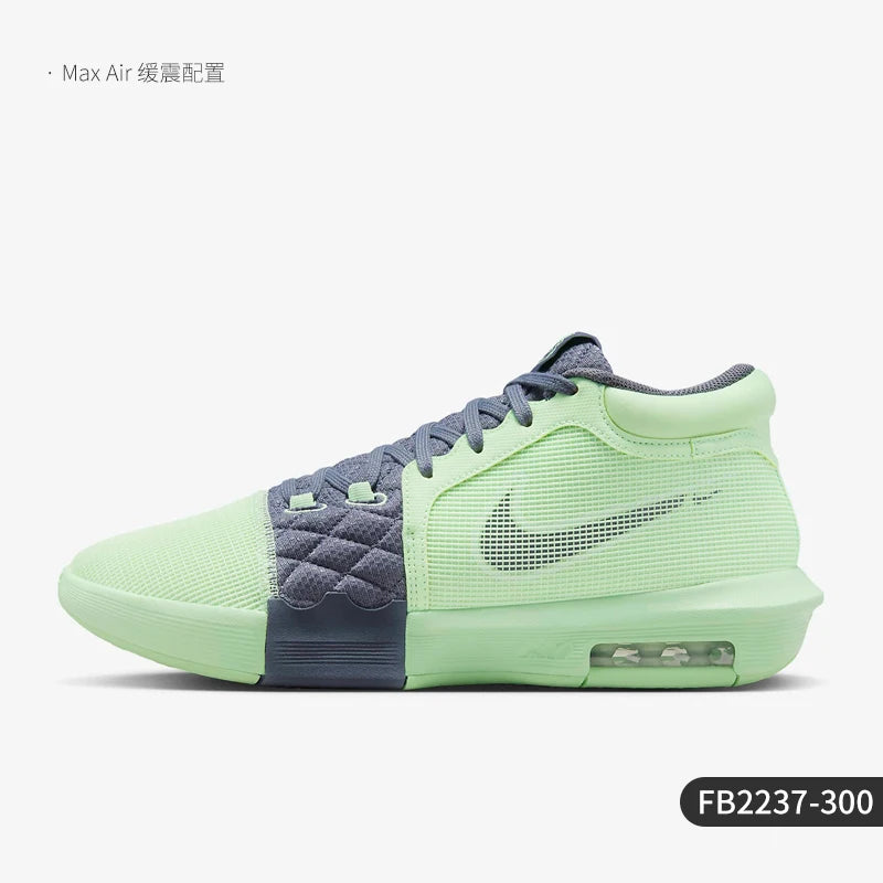 Nike Official Genuine 2024 Zapatillas de baloncesto nuevas para hombre con amortiguación y resistentes al desgaste FB2237-300