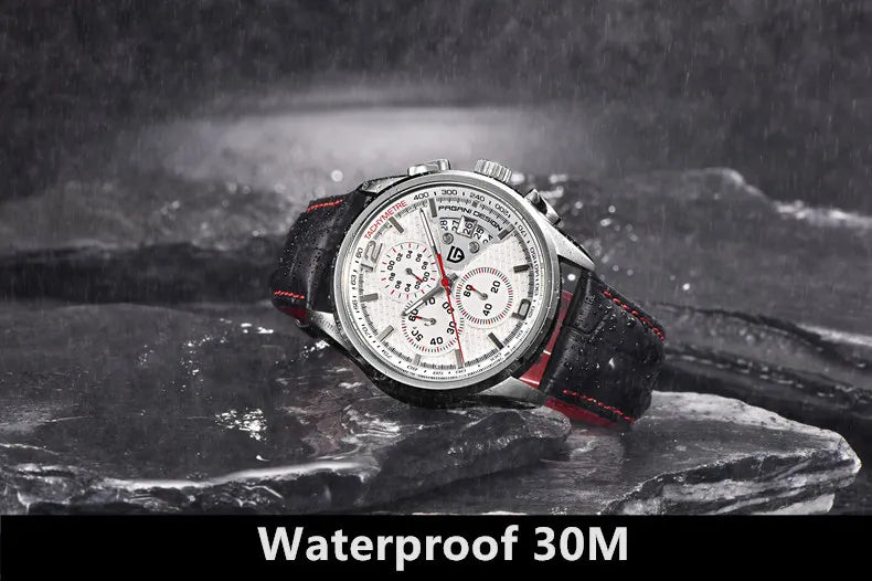 PAGANI DESIGN Chronograph Stop Watch for Men Quartz Multi-function Military Pilot Relógios Masculino Reloj Hombre Montre Homme