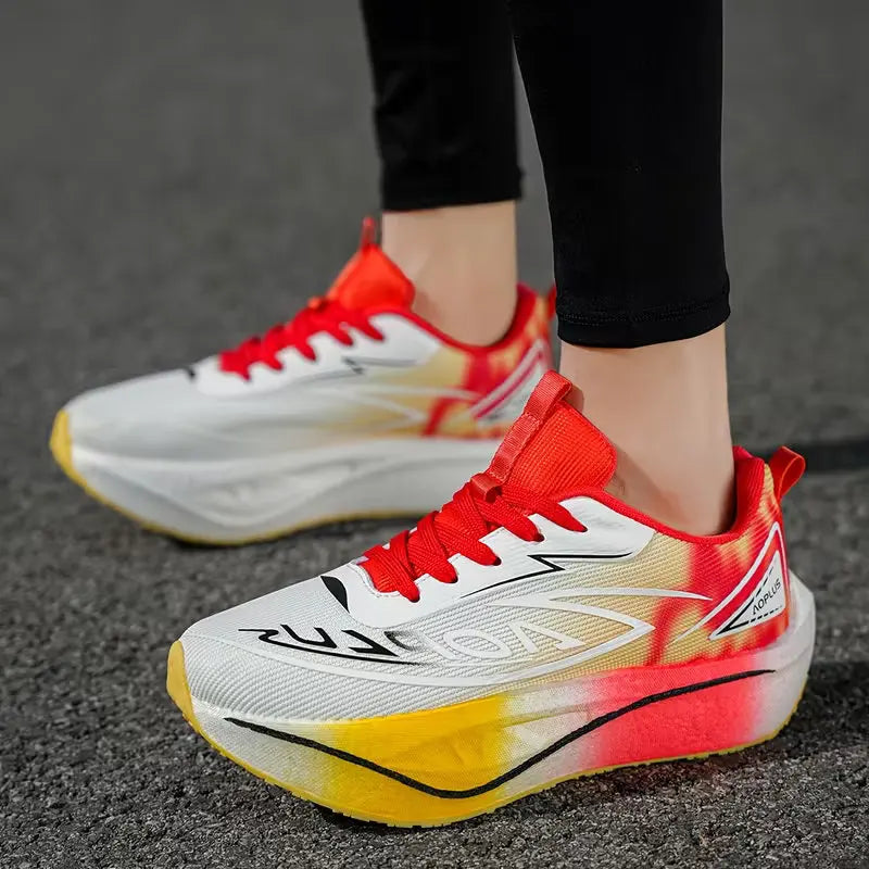 Fashion Lightweight Running Shoes for Men and Women Breathable Athletic Sneakers for Outdoor Jogging