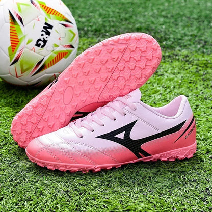 Nouvelles chaussures de football pour hommes, chaussures de football d'intérieur pour adultes, crampons de football antidérapants, crampons de sport ultralégers, crampons de futsal, entraînement sur gazon, confortables.