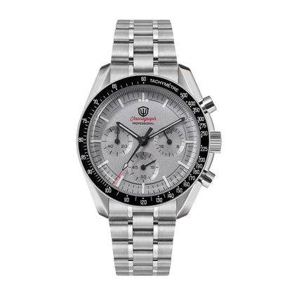 Relógio Masculino Watchdives New Wd1863 Quartz VK63 Chronograph, Safira Abaulada, Impermeável, 39Mm, Aço, Marca Premium, Luxo Business