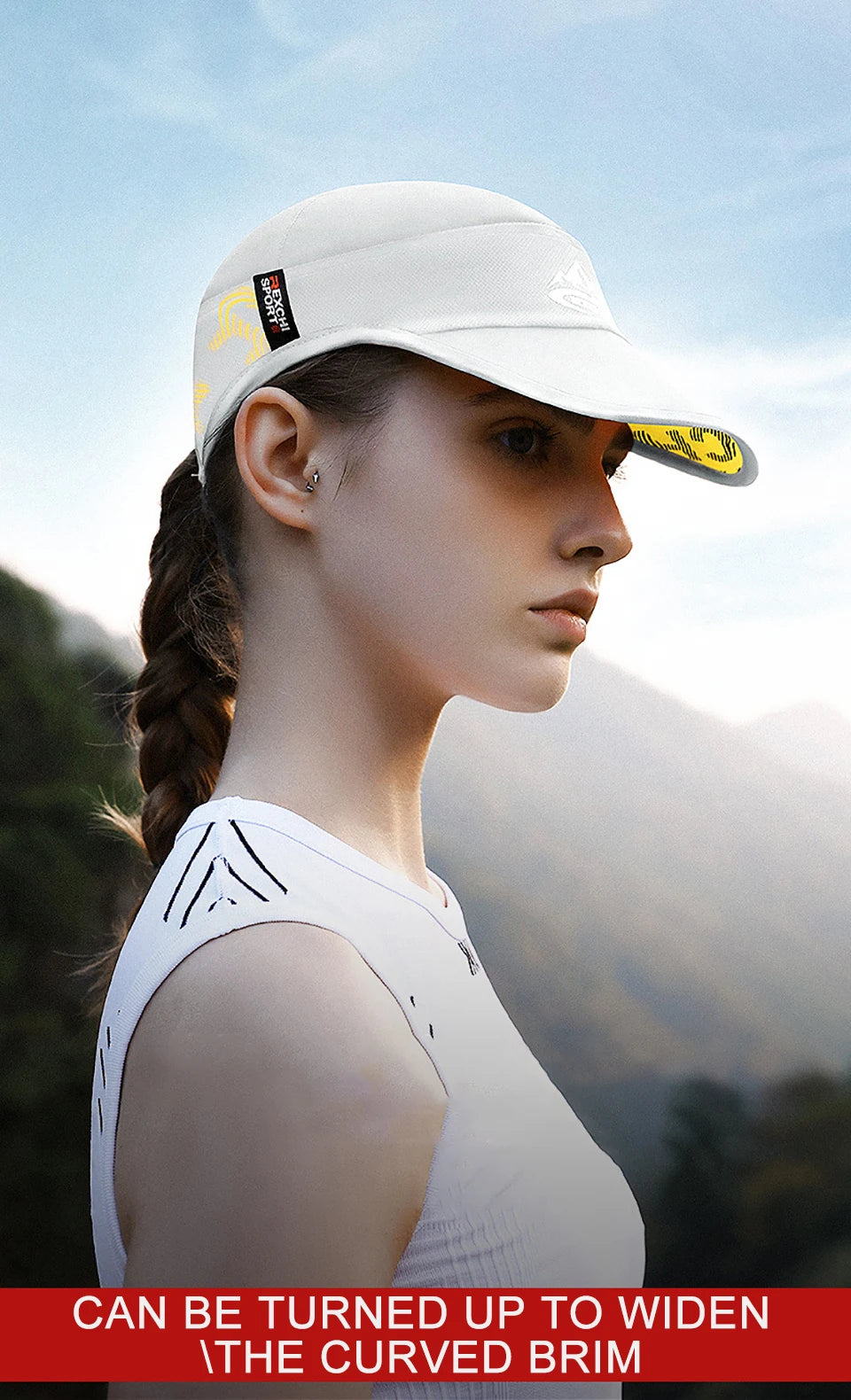 LOOGDEEL Outdoor Sports Running Hat Women Men Quick-drying Breathable Bike Sunshade Headwear Anti-UV Cycling Mountaineering Cap
