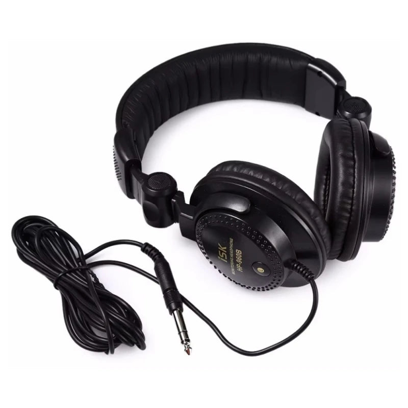 New ISK HP-960B Headband Headphone Studio Monitor Dynamic Stereo DJ Headphones HD Headset Noise Isolating Earphone