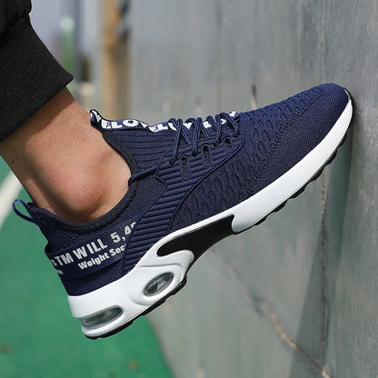 Chaussures De sport à semelles épaisses pour hommes, Design à la mode, respirantes, confortables, chaussures De randonnée en plein air, Zapatillas Hombre De Segu