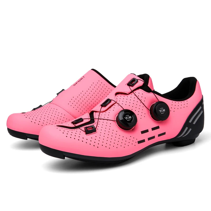 Sapatos de Ciclismo de Alta Qualidade para Homem SPD Autoencaixe Estrada Bicicleta Desporto Sapatos de Ciclismo MTB de Montanha Antiderrapantes para Mulher 36-47