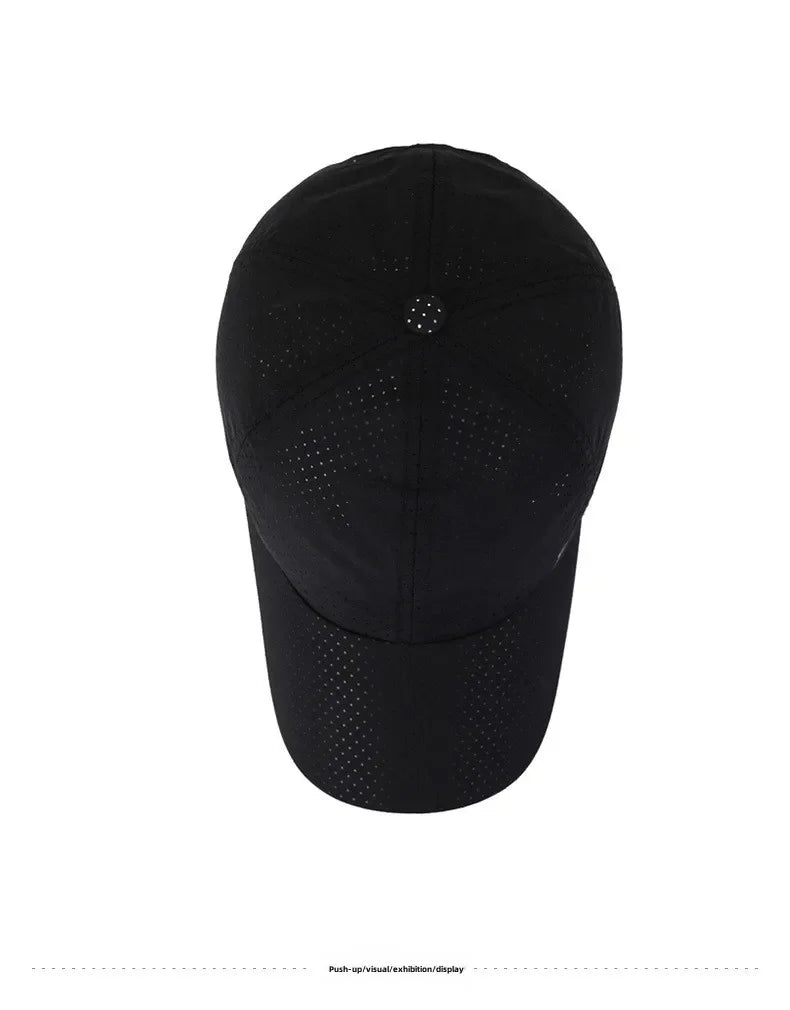 Fashion Design Running Cap Thin Quick Drying Breathable Duck Tongue Outdoor Men's Sun Summer Fishing Avisor Baseball Cap