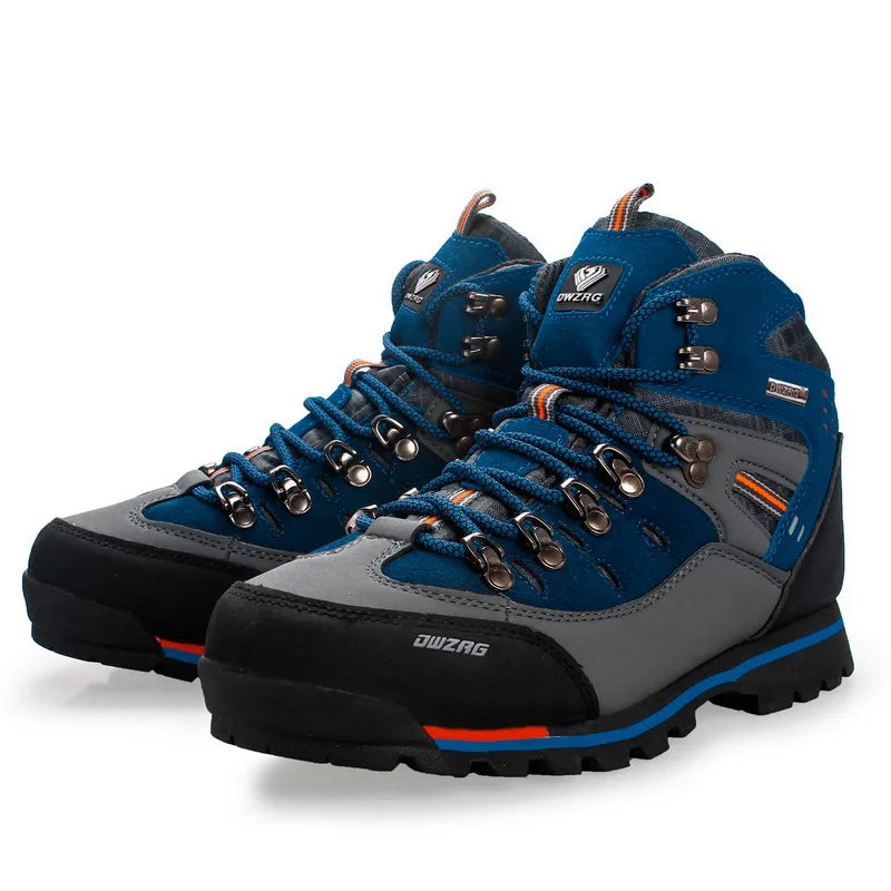 Sapatos de caminhada para homem, ténis outdoor de escalada em montanha, botas de neve casuais de alta qualidade para homem