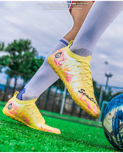 Zapatillas de fútbol profesionales para hombre y mujer de alta calidad, botas de fútbol de moda para hombre, talla grande 46, zapatillas de fútbol sala, deportivas para hombre