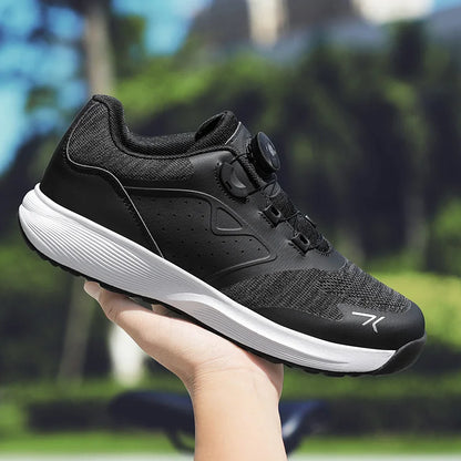 Cycling Shoes Men Cleats Shoes Flat Pedal MTB Bicycle Shoes Speed Cycling Sneakers Indoor Mountain Bike Shoes Racing Lock SPD Shoes