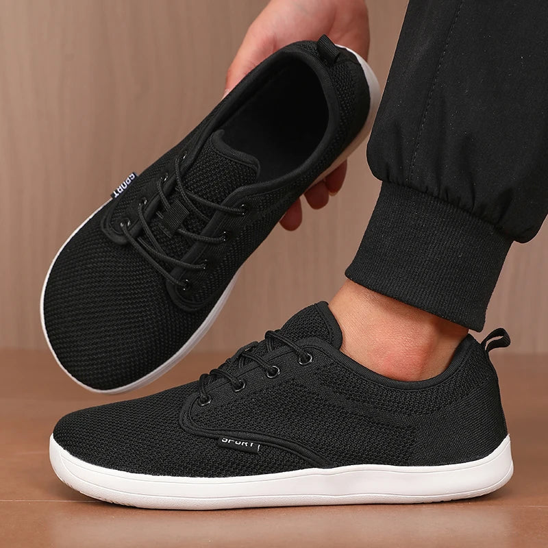 Barefoot Shoes, Men's Casual Running Sports, Breathable One-Foot Shoes, Lightweight and Minimalist Walking Shoes, Oversized