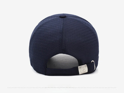 Nouvelle casquette de baseball en maille printemps-été, casquette de sport d'extérieur, casquette respirante anti-UV, casquette simple et décontractée pour homme et femme