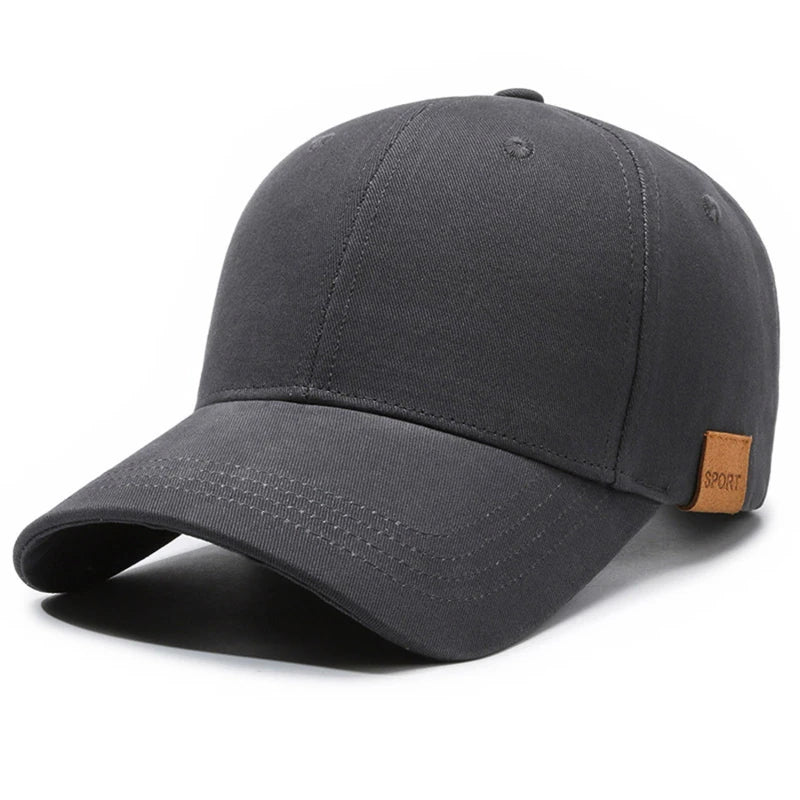 Schnelltrocknende Sonnenkappe für Damen, Outdoor-Freizeit-Sportmütze für Herren, Baseballkappe in Übergröße (60–65 cm), verstellbare Sonnenblende, Schirmmütze