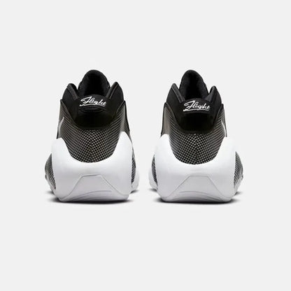 Nike Casual Men's Shoes Air Zoom Flight 95 Basketball Shoes Black & White Big Eyes DM0523-001