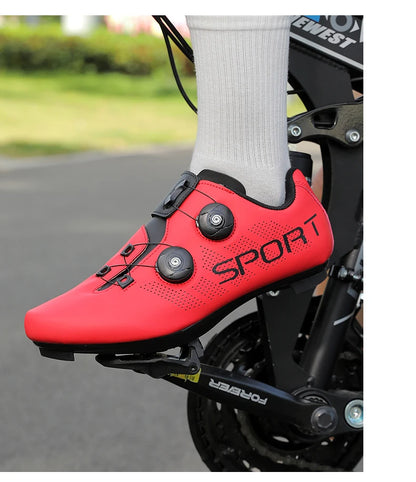 Cycling Sneakers Breathable MTB Shoes Men Women Trail Mountain Bicycle Riding Shoes Sport Road Bike Shoes SPD Pedal Cycle Shoes