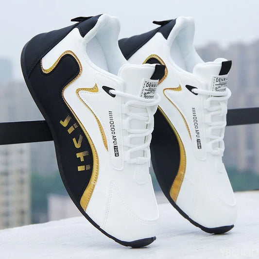 Large Size Spring and Autumn New Thick Sole Height Increasing Casual Men's Shoes Niche Trend Versatile Flat Sports Men's Shoes