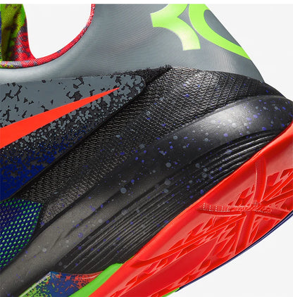 Nike KD 4 NERF originali da uomo, scarpe da basket basse ammortizzate e pratiche FQ8180-400