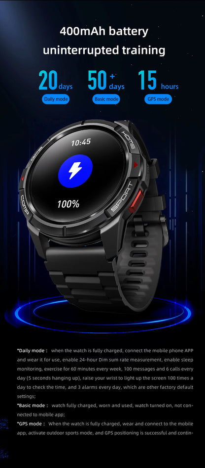 Mibro GS Active Smartwatch GPS Positioning 1000Nits AMOLED Screen 5ATM Waterproof 150 Sports Modes Smart Watch For Android iOS