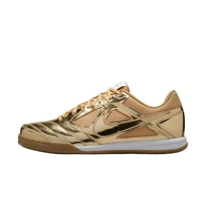 Nike Gato Series LV8 Soft, Slip-Resistant, Durable, Versatile Soccer Shoes Gold Unisex  IB3566700