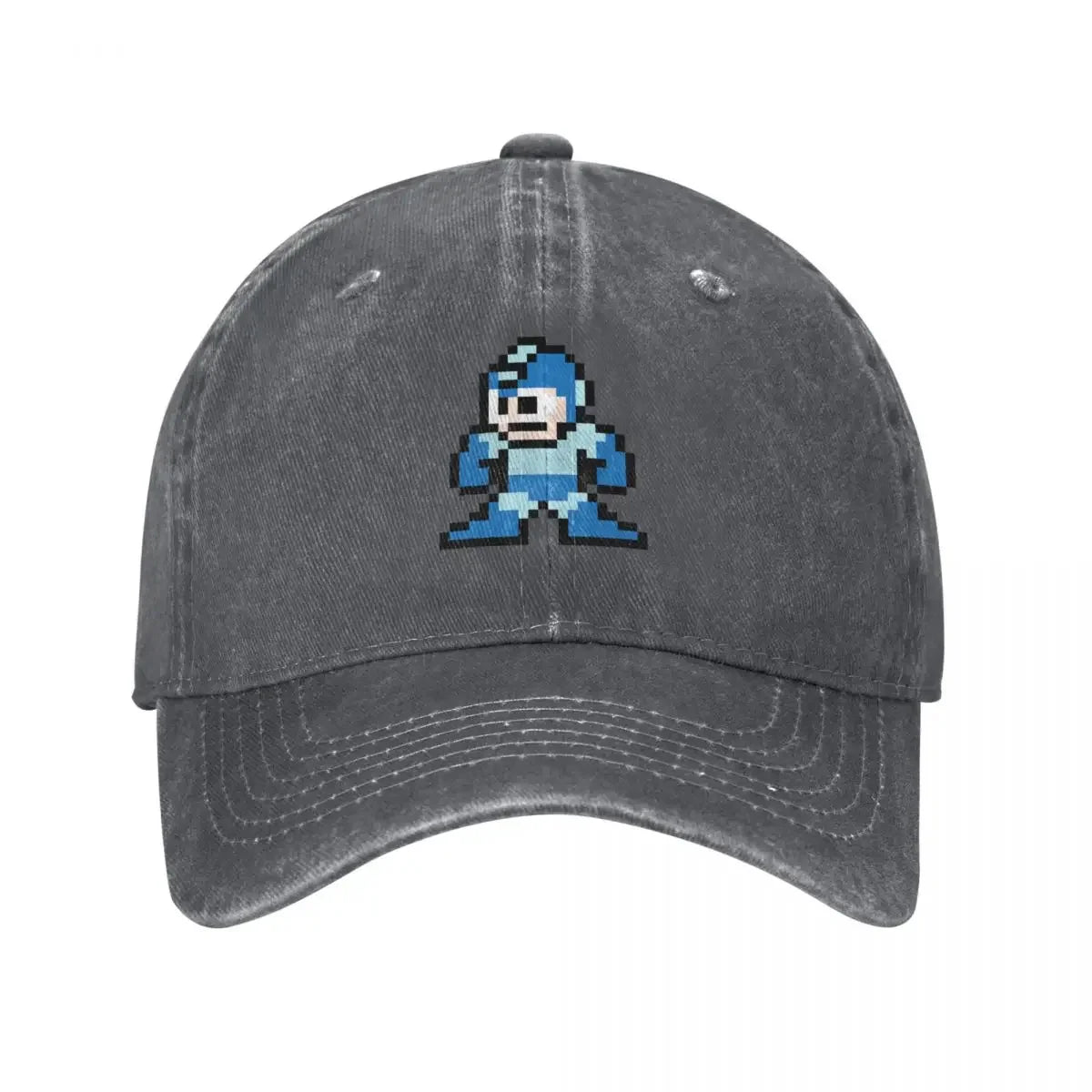 Cappellino da baseball Megaman 8 bit, nuovo, carino, vintage, di lusso, da uomo e da donna