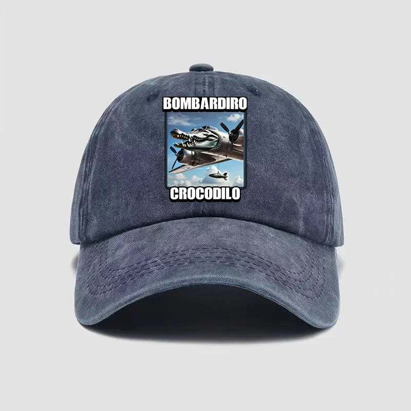 Italienisch Brainrot Damen Herren Mützen Kinder-Baseballmütze Accessoires Mütze Jungen Mädchen Mützen Verstellbar Herren Trucker-Mütze Sonnenhut Kinder Geschenk