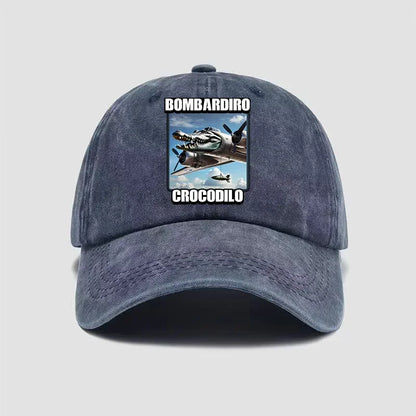 Italienisch Brainrot Damen Herren Mützen Kinder-Baseballmütze Accessoires Mütze Jungen Mädchen Mützen Verstellbar Herren Trucker-Mütze Sonnenhut Kinder Geschenk