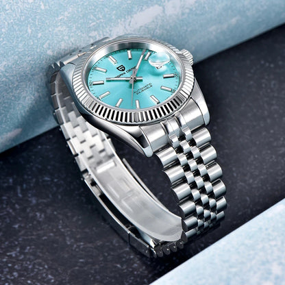 PAGANI DESIGN Men Mechanical Watch Luxury Automatic Watch Jubilee Bracelet Japan Movement 100M Waterproof Sport Wristwatch 1645
