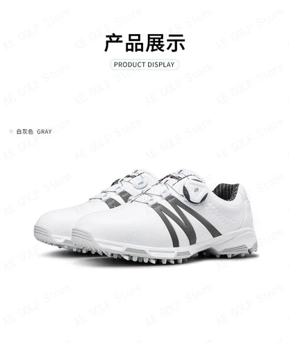 PGM Boys Girls Golf Shoes Lightweight Soft and Breathable Waterproof Anti-Slip Universal Outdoor Sports Shoes XZ127