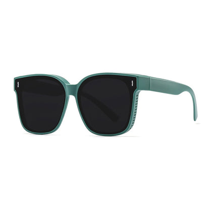 New Fashion Polarized Sunglasses Cover Over Myopia Prescription Glasses Portable Men Women Vintage Fishing Driving Eyewear