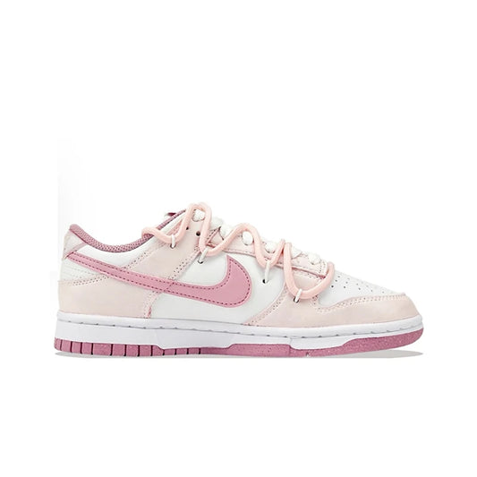 Custom Sneakers Nike Dunk Low Honey Rose Hand-Painted Love Heart Fashion Versatile Cushioning Wear-Resistant Shoes For Women